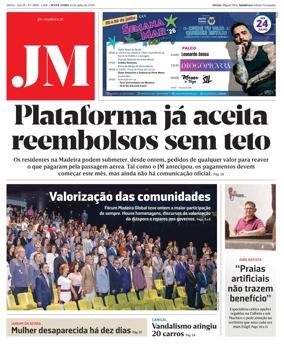Cover of Jornal Madeira