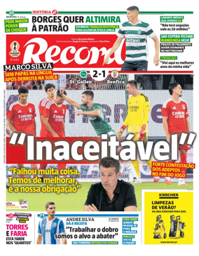 Cover of Record (Portugal)
