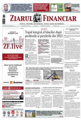 Cover of Ziarul Financiar