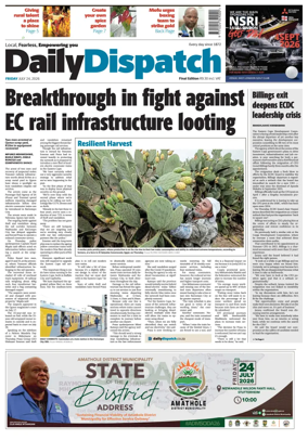 Cover of Daily Dispatch