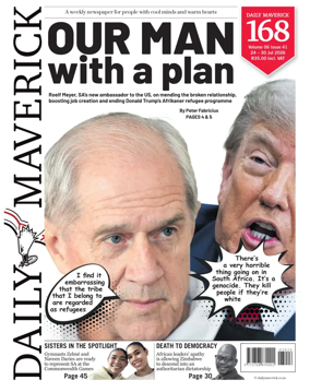 Cover of Daily Maverick
