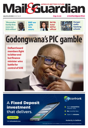 Cover of Mail & Guardian