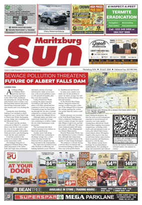 Cover of Maritzburg Sun (South Africa)