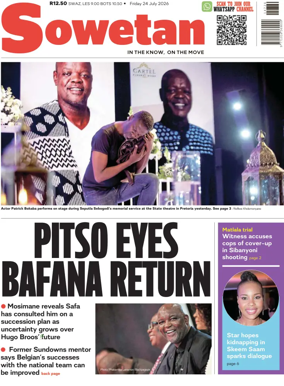 Cover of Sowetan