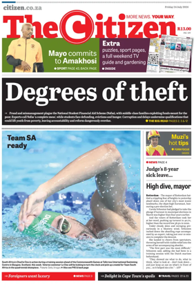 Cover of The Citizen (Gauteng)