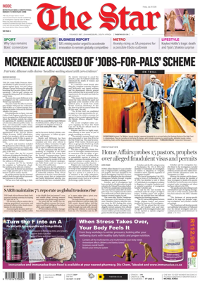 Cover of The Star Late Edition