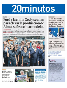 Cover of 20 Minutos Valencia