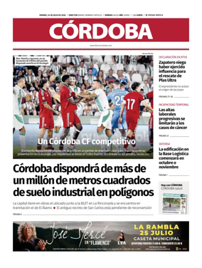 Cover of Diario Cordoba