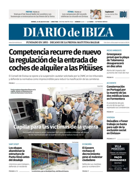 Cover of Diario de Ibiza