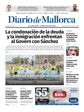 Cover of Diario de Mallorca