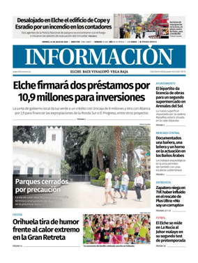 Cover of Diario Informacion (Elche y Vega Baja)