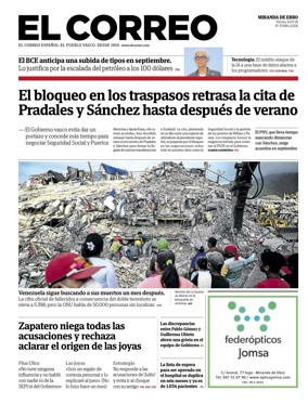 Cover of El Correo (Miranda de Ebro)