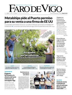 Cover of Faro de Vigo