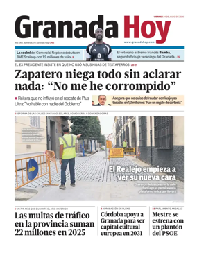 Cover of Granada Hoy