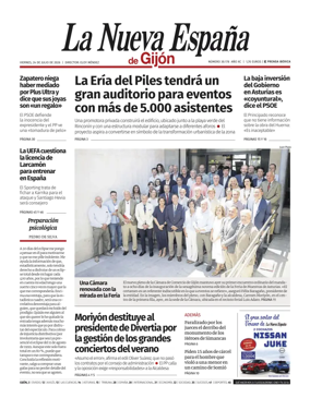 Cover of La Nueva Espana (Gijon)