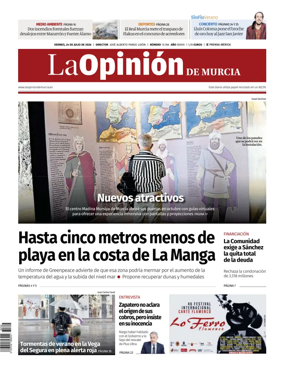 Cover of La Opinion de Murcia