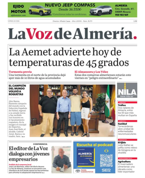 Cover of La Voz de Almeria