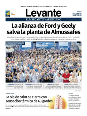 Cover of Levante EMV (Morvedre)