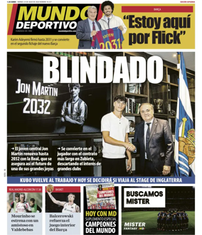 Cover of Mundo Deportivo (Gipuzkoa)