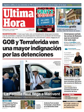 Cover of Ultima Hora