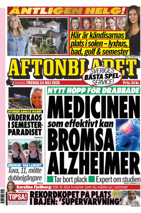 Cover of Aftonbladet