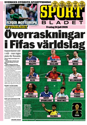 Cover of Sportbladet