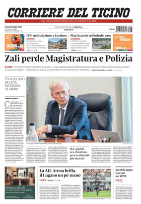 Cover of Corriere del Ticino