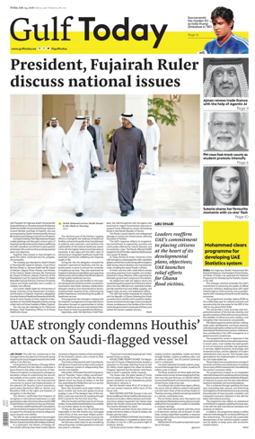 Cover of Gulf Today