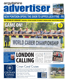 Cover of Argyllshire Advertiser