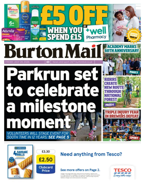 Cover of Burton Mail