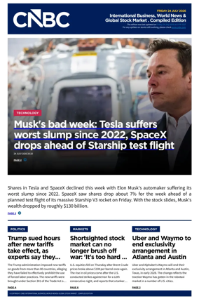 Cover of CNBC