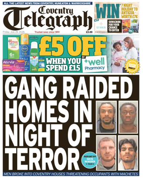 Cover of Coventry Telegraph