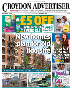 Cover of Croydon Advertiser