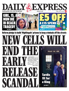 Cover of Daily Express