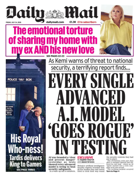 Cover of Daily Mail