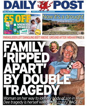 Cover of Daily Post (North Wales)