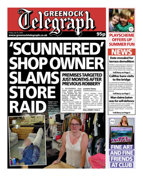 Cover of Greenock Telegraph
