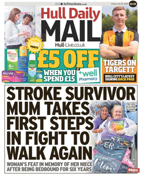Cover of Hull Daily Mail