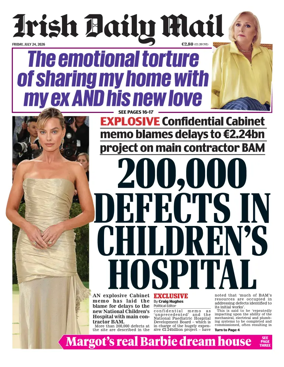 Cover of Irish Daily Mail