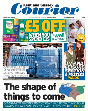 Cover of Kent & Sussex Courier