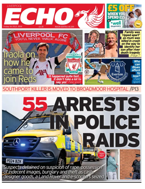 Cover of Liverpool Echo