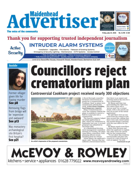 Cover of Maidenhead Advertiser