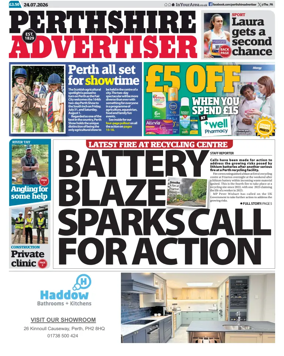 Cover of Perthshire Advertiser