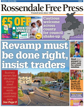 Cover of Rossendale Free Press