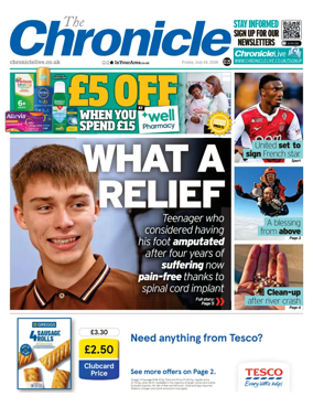 Cover of The Chronicle (South Tyneside and Durham)