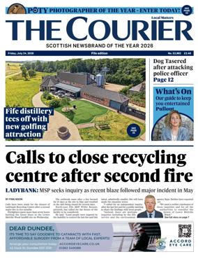 Cover of The Courier & Advertiser (Fife Edition)