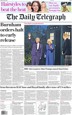 Cover of The Daily Telegraph