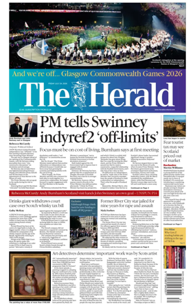 Cover of The Herald (Scotland)