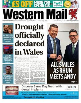 Cover of Western Mail