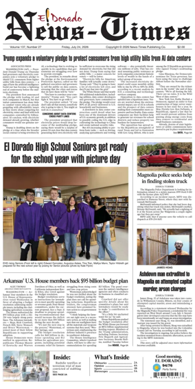 Cover of El Dorado News-Times (VCID - Camden News)